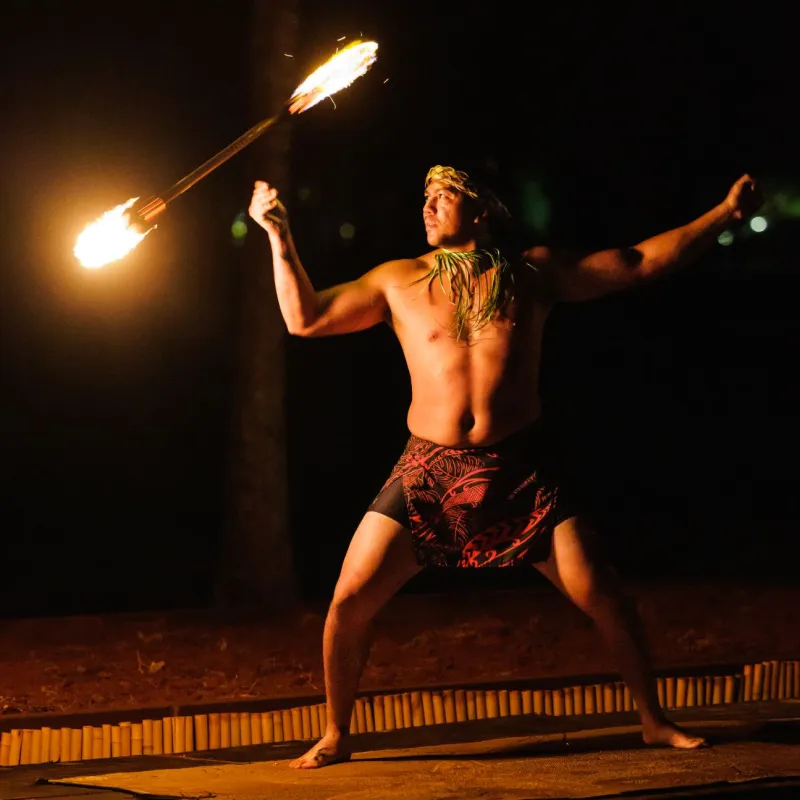 a person standing in a dark room